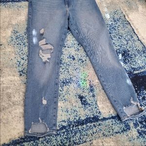 Good American Good Legs Distressed Jeans sz 30 / 10